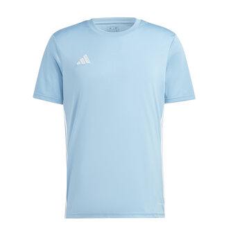 Adidas sportshirts bedrukken lichtblauw