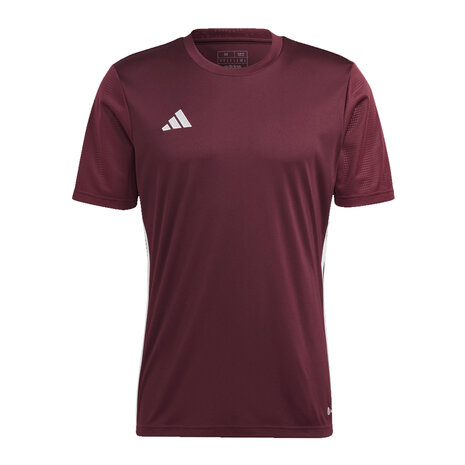 Adidas sportshirts bedrukken wijnrood