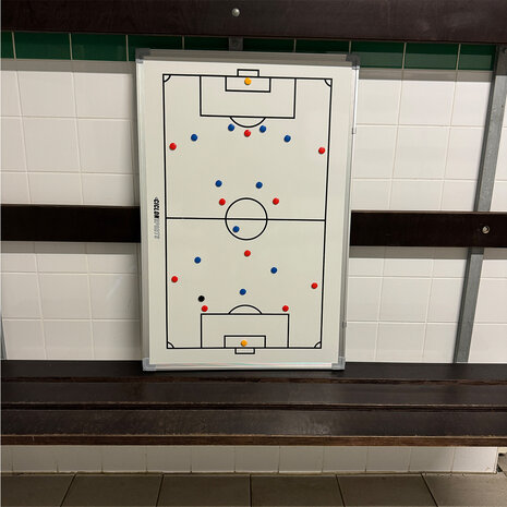 Coachbord voetbal 45 x 60 cm